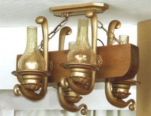 Потолочная люстра Villaggio LSF-8413-04 ― ТРИ ПЛАФОНА