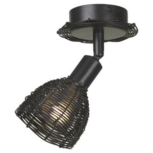 Накладной светильник LOFT цвет кофе/медный E14 1*40W 220V арт.LSN-1011-01 ― ТРИ ПЛАФОНА