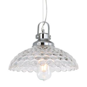 Подвесной светильник LOFT хром/прозрачный E27 1*60W 220V арт.LSP-0207 ― ТРИ ПЛАФОНА