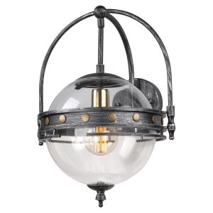 Бра декоративное LOFT серый/черный/прозрачный E27 1*60W 220V арт.LSP-9181 ― ТРИ ПЛАФОНА