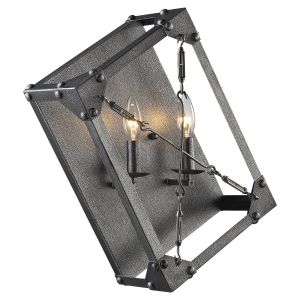 Бра декоративное LOFT темно-серый E14 2*40W 220V арт.LSP-9182 ― ТРИ ПЛАФОНА