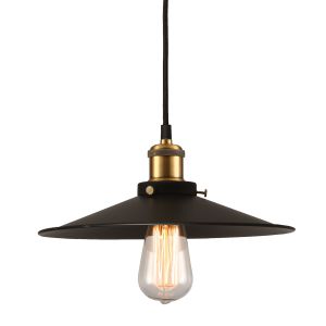 Подвесной светильник LOFT черный/латунь E27 1*60W 220V арт.LSP-9601 ― ТРИ ПЛАФОНА