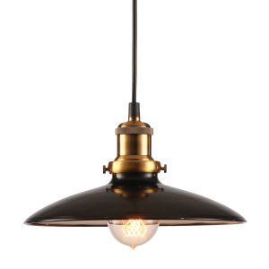 Подвесной светильник LOFT черный/латунь E27 1*60W 220V арт.LSP-9604 ― ТРИ ПЛАФОНА